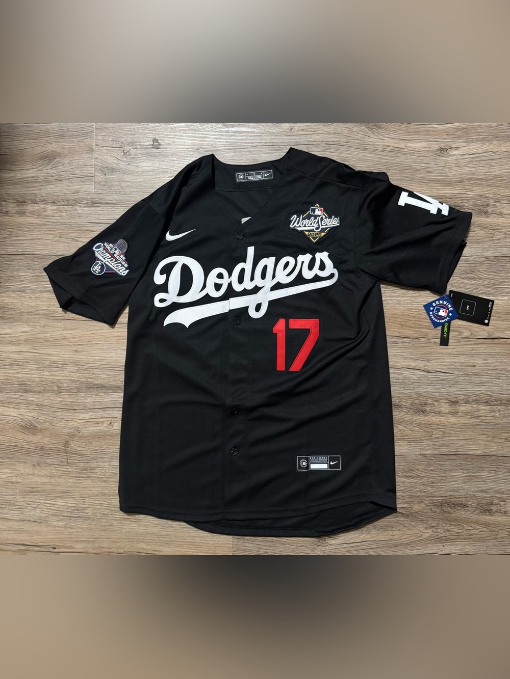 Los Angeles Dodgers World Series 2025 Champions Ohtani Jersey - Medium